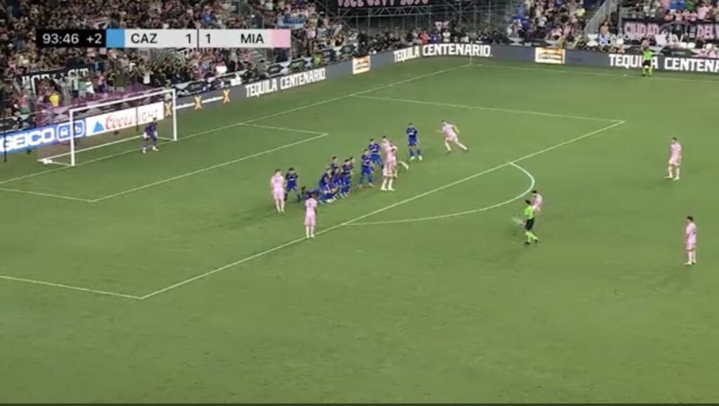 Cruz Azul Inter Miami gol Messi