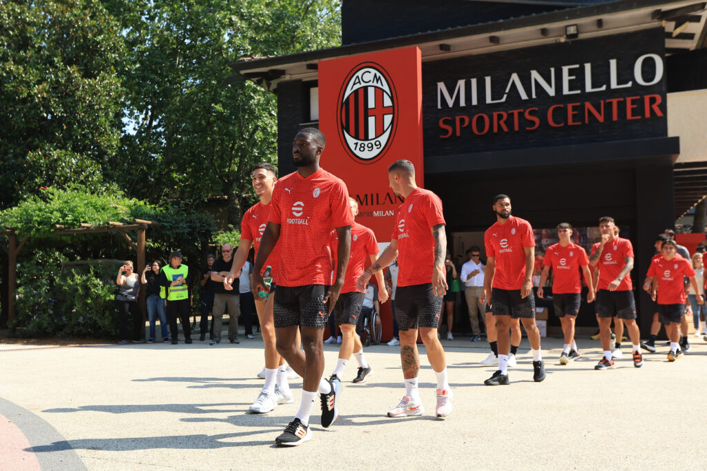 Milan, il raduno della stagione 2023/24