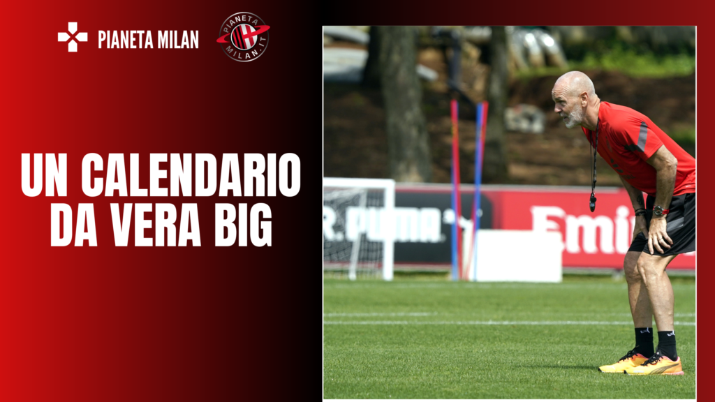 Stefano Pioli, allenatore del Milan Serie A