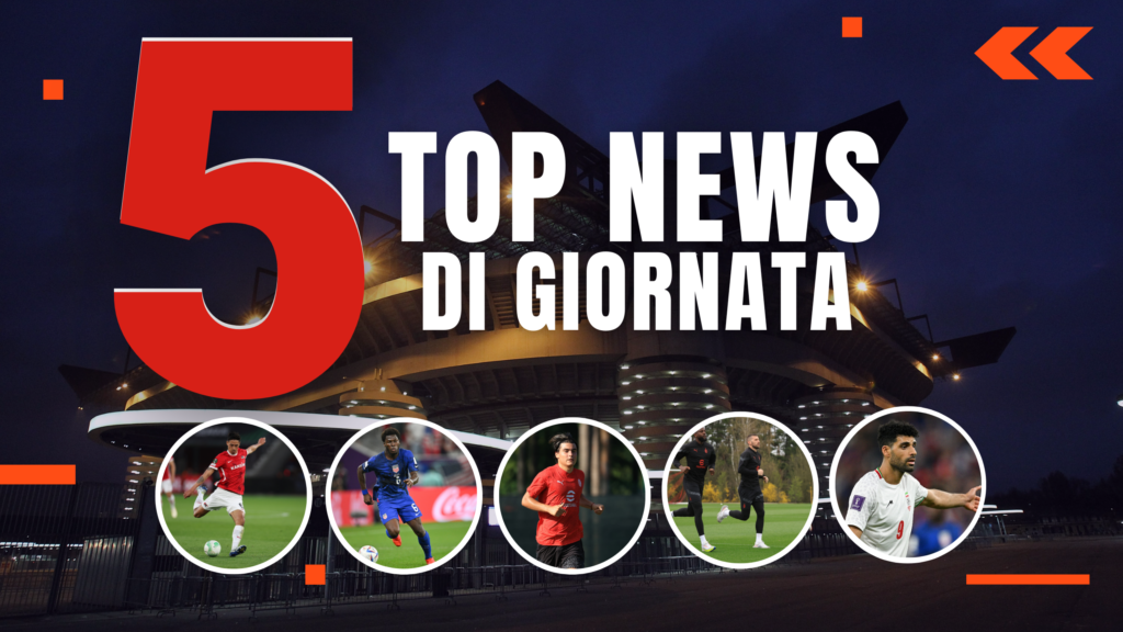 TOP NEWS DI GIORNATA