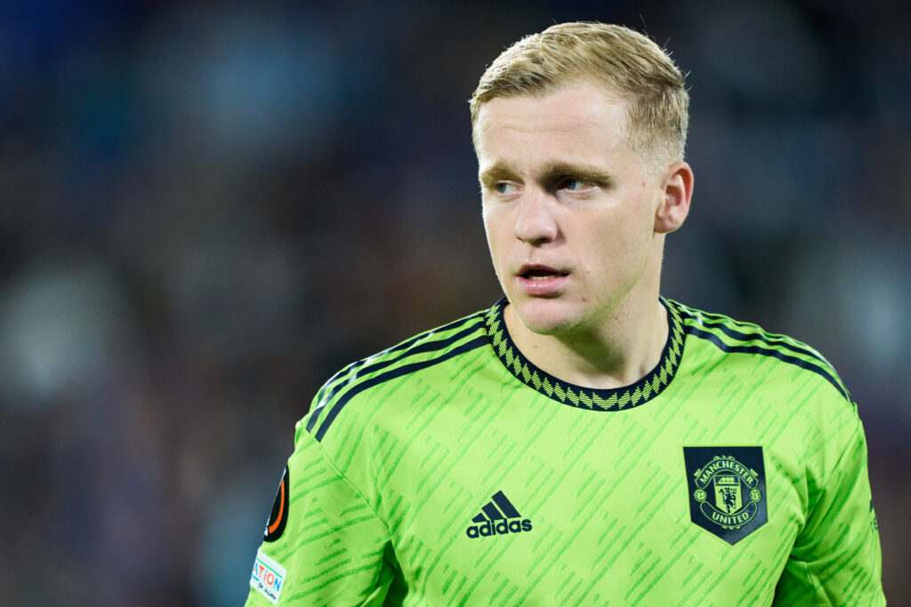 Donny Van de Beek, centrocampista del Manchester United e obiettivo di mercato del Milan