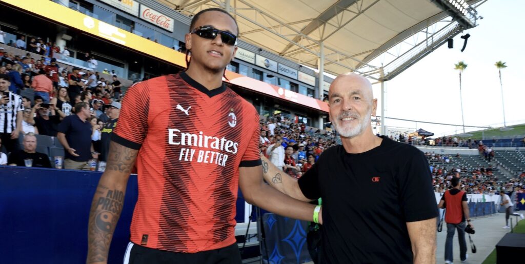 Banchero Pioli AC Milan Juventus-Milan 6-5 dcr precampionato 2023-2024