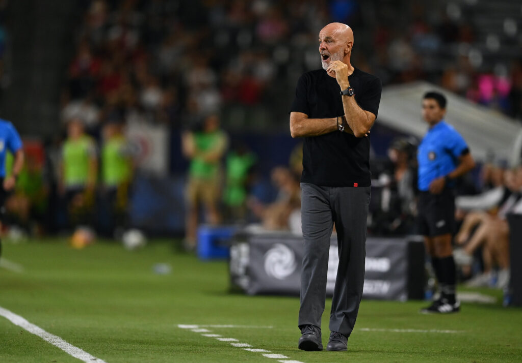 Stefano Pioli AC Milan amichevole Juventus-Milan 6-5 dcr precampionato 2023-2024