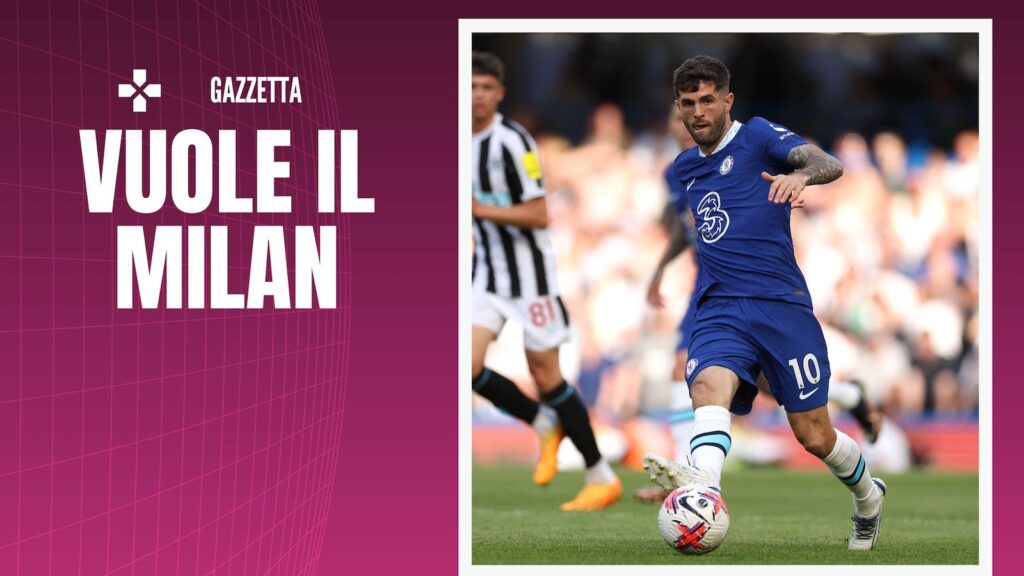Christian Pulisic Chelsea Calciomercato AC Milan