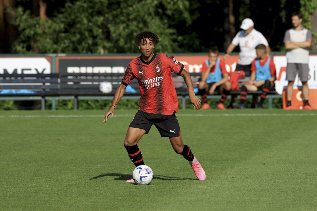 Kevin Zeroli AC Milan amichevole Milan-Lumezzane 7-0 precampionato 2023-2024