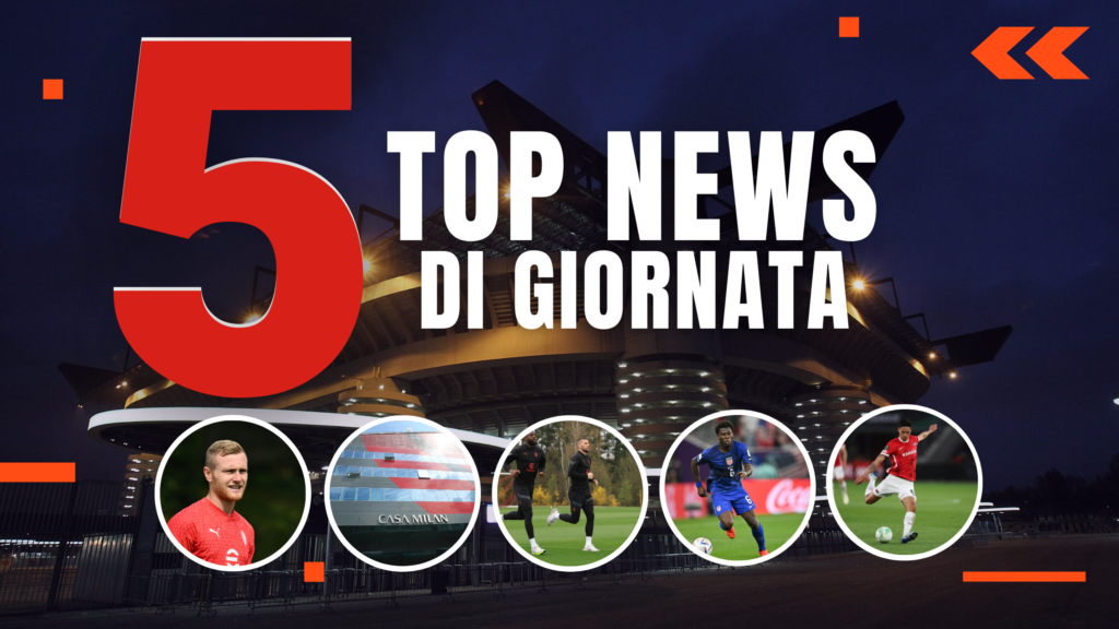 TOP NEWS DI GIORNATA
