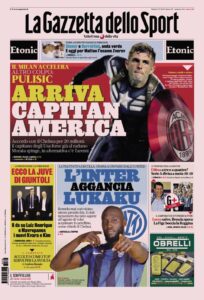 Prima Pagina La Gazzetta dello Sport 08-07-2023