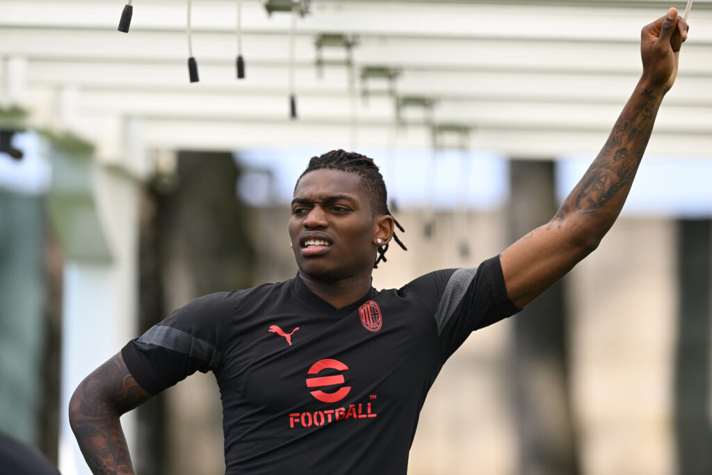 Rafael Leao AC Milan allenamento Milanello