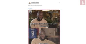"Hai venduto l'anima al diavolo", le reazioni social per Lukaku | VIDEO (screen Gazzetta.it)