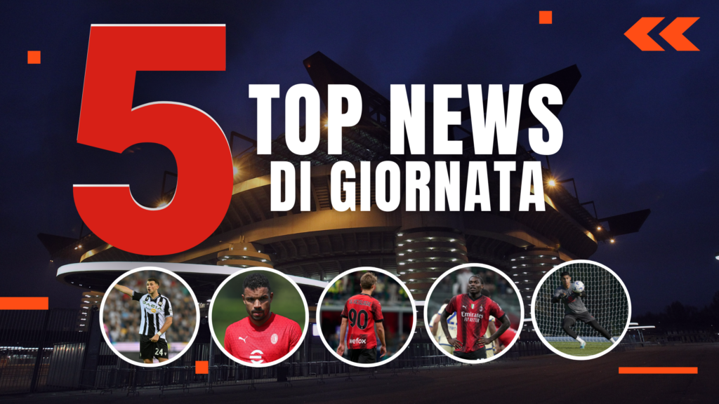 TOP NEWS DI GIORNATA
