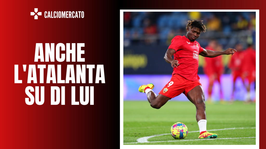 El Bilal Toure, attaccante dell'ALmeria (getty images)