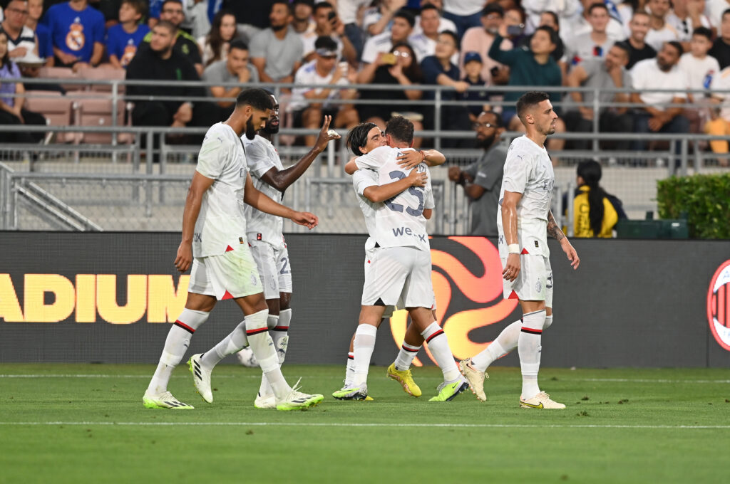Luka Romero AC Milan amichevole Real Madrid-Milan 3-2 precampionato 2023-2024