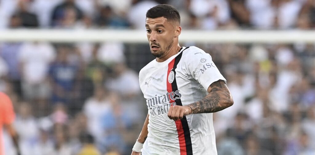 Rade Krunic AC Milan amichevole Real Madrid-Milan 3-2 precampionato 2023-2024