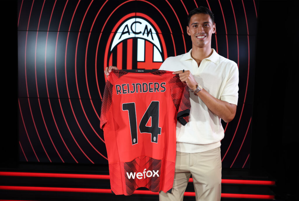 Tijjani Reijnders, centrocampista del Milan (getty images)