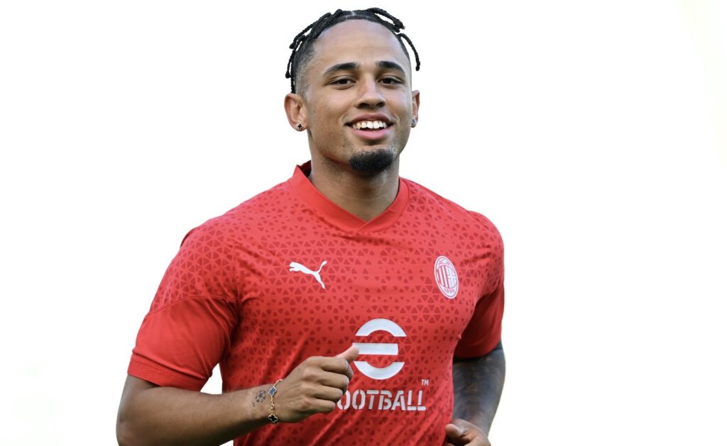Noah Okafor AC Milan allenamento Milan