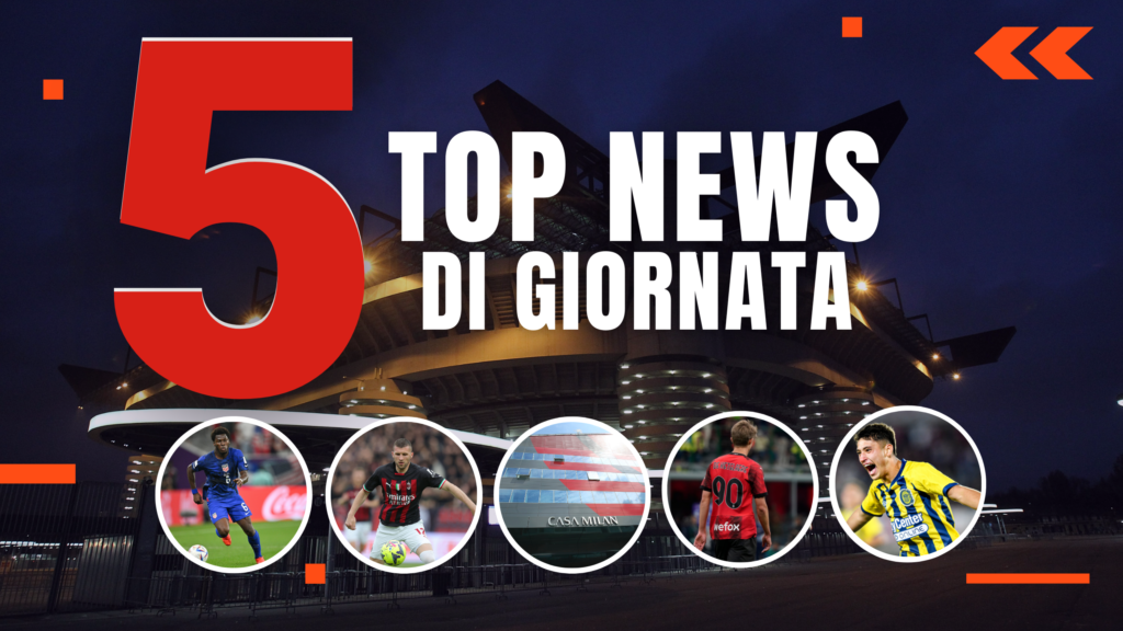 TOP NEWS DI GIORNATA