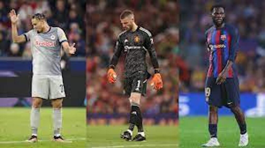 Okafor De Gea Kessie