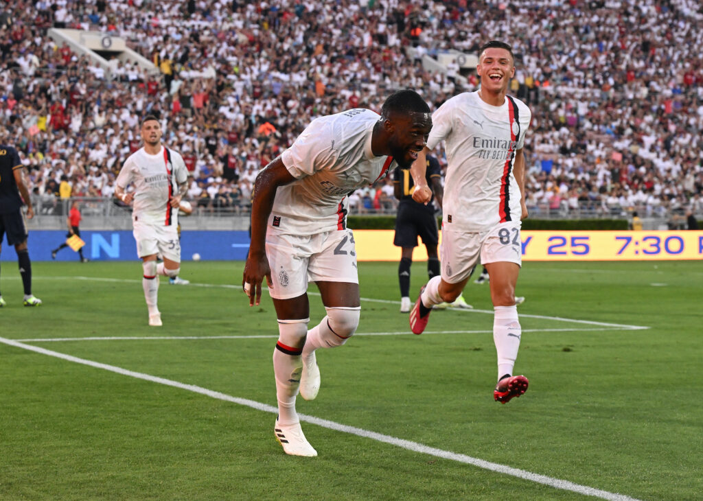 Fikayo Tomori AC Milan amichevole Real Madrid-Milan 3-2 precampionato 2023-2024