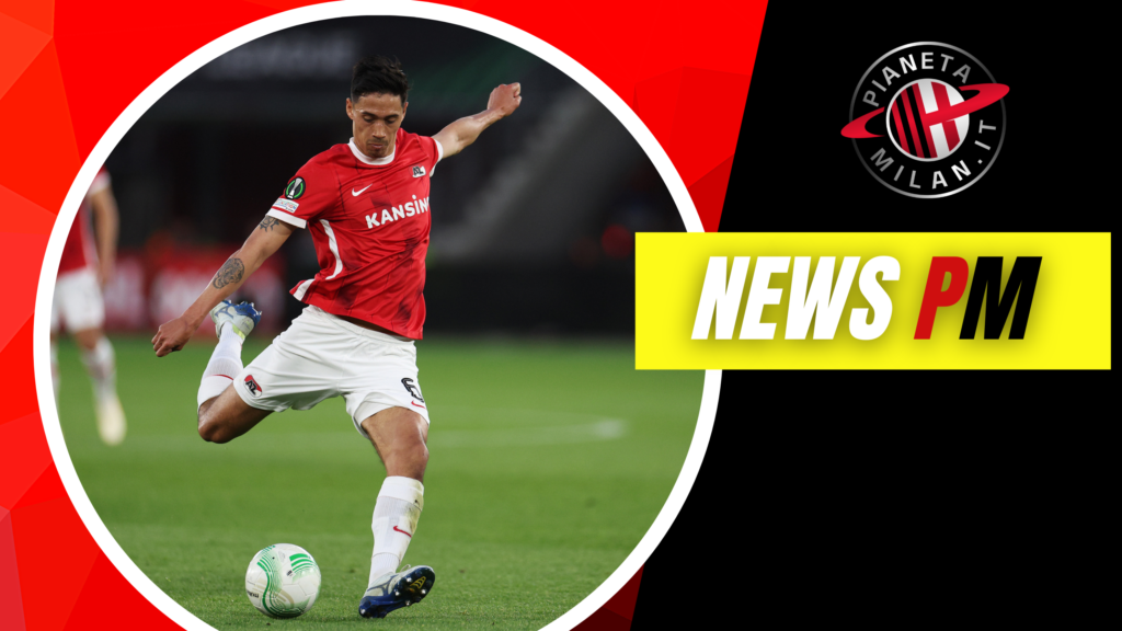Tijjani Reijnders AZ Alkmaar Calciomercato AC Milan