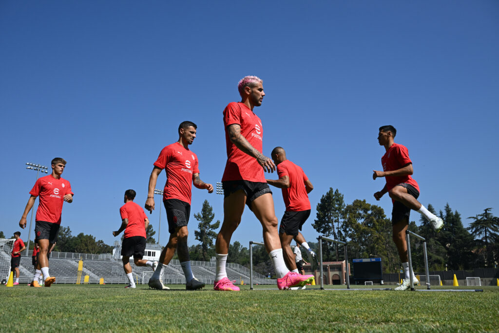 allenamento AC Milan UCLA Los Angeles-USA