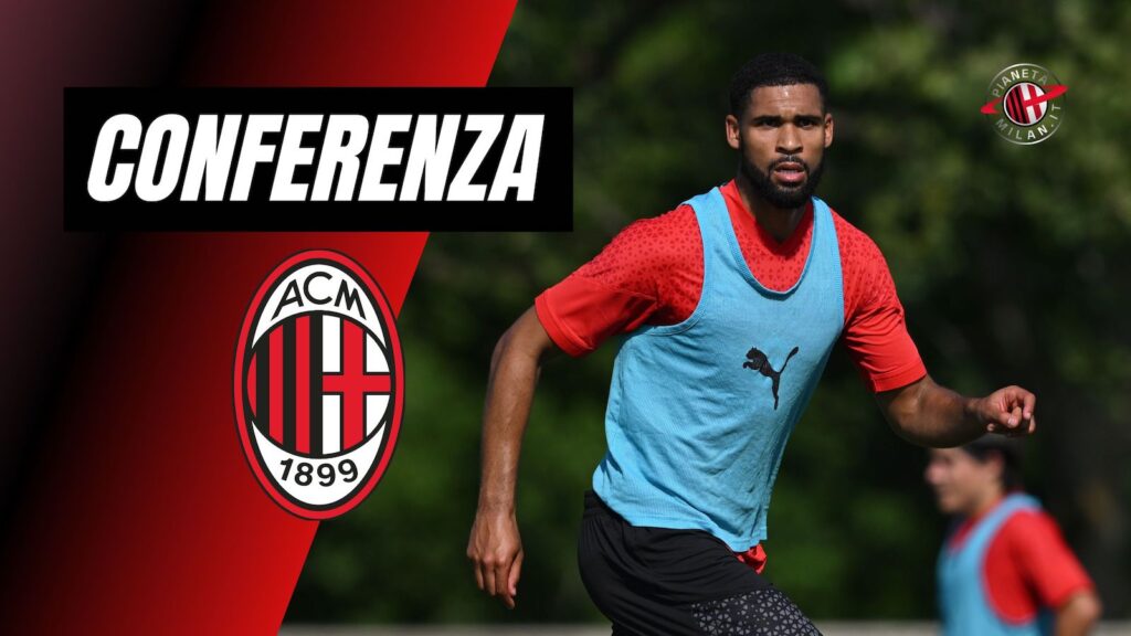 Conferenza stampa Loftus-Cheek AC Milan LIVE