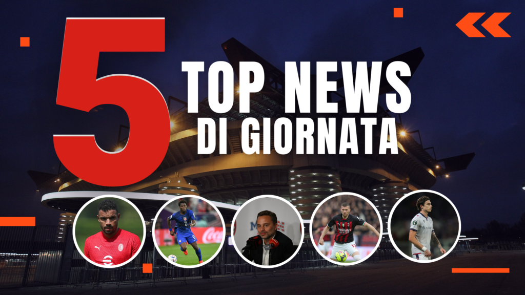 TOP NEWS DI GIORNATA