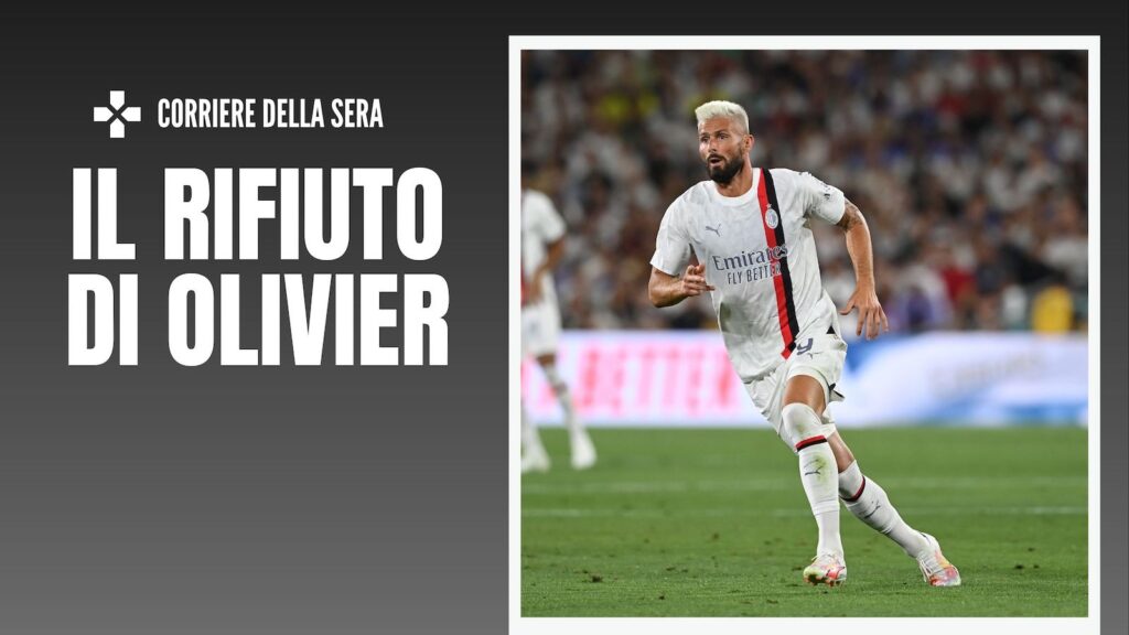 Olivier Giroud AC Milan Calciomercato Milan