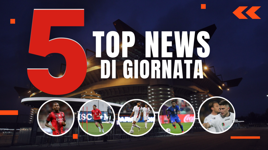 TOP NEWS DI GIORNATA