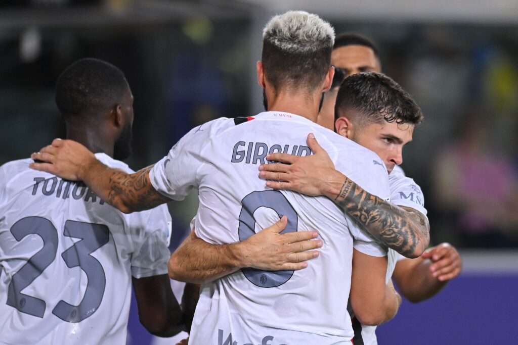 Giroud Pulisic Bologna-Milan AC Milan News Serie A 2023-24