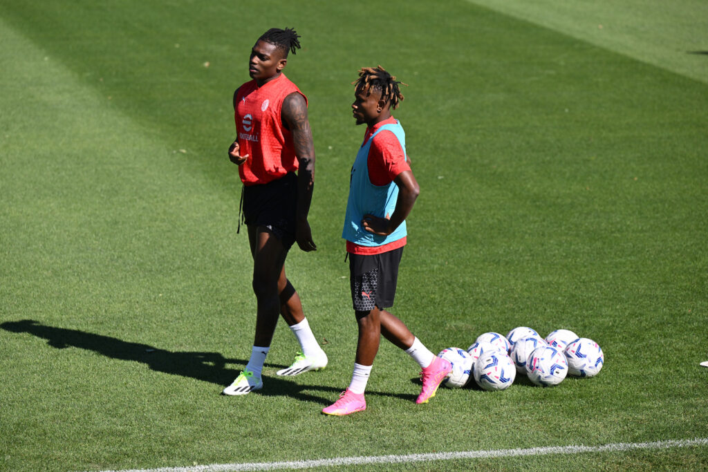Leao Chukwueze AC Milan allenamento Milanello