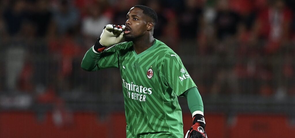 Mike Maignan AC Milan amichevole Monza-Milan 6-7 dcr precampionato 2023-2024
