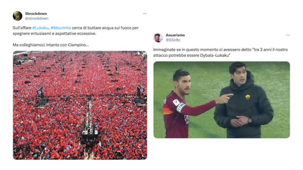 Calciomercato Roma Lukaku Dybala