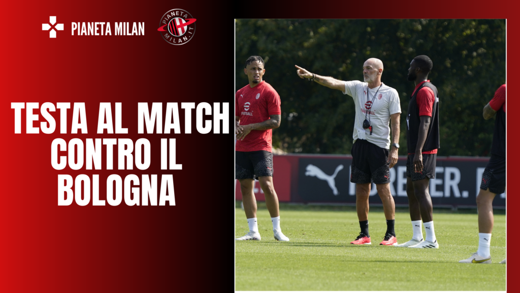 Stefano Pioli AC Milan allenamento Milanello