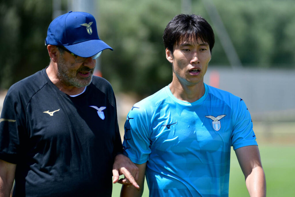 Sarri Kamada calciomercato Lazio