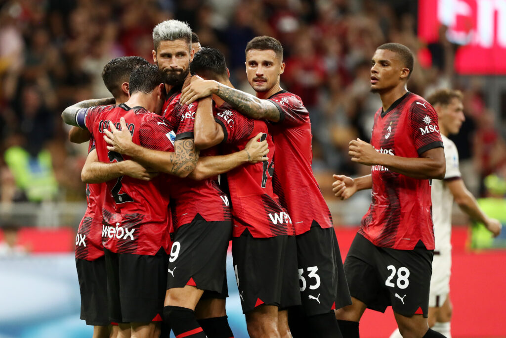 Christian Pulisic AC Milan Milan-Torino 4-1 Serie A 2023-2024