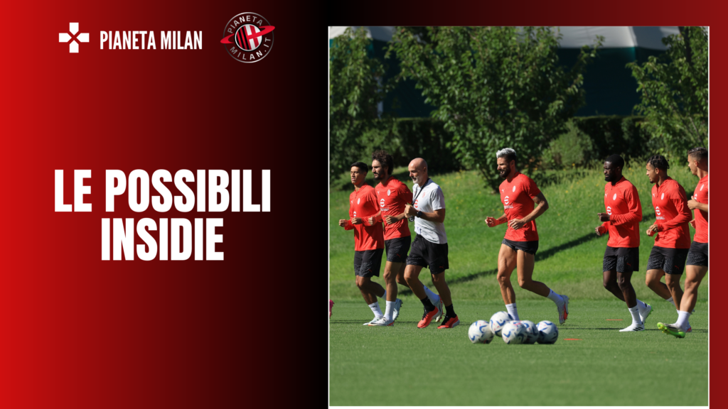 Stefano Pioli AC Milan allenamento Milanello