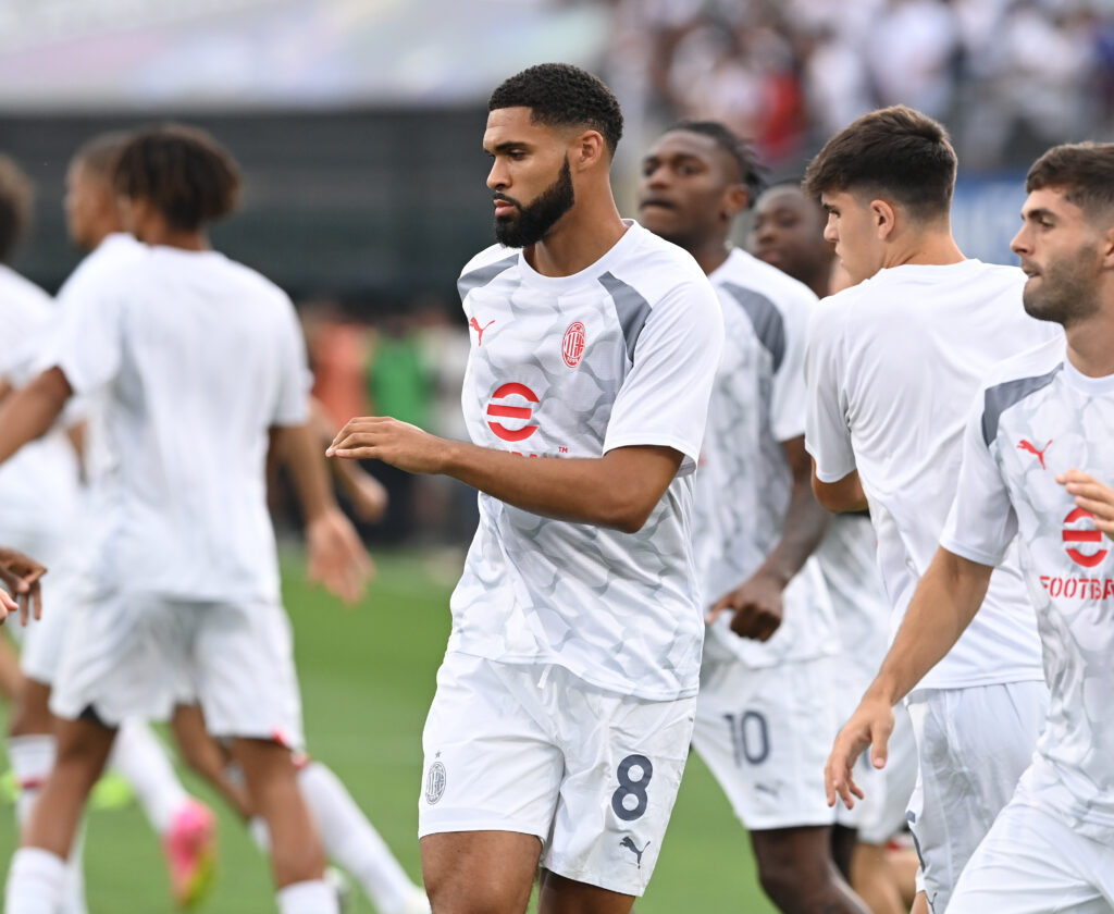 Ruben Loftus-Cheek AC Milan amichevole Juventus-Milan 6-5 dcr precampionato 2023-2024