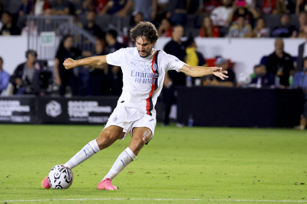 Yacine Adli AC Milan amichevole Juventus-Milan 6-5 dcr precampionato 2023-2024