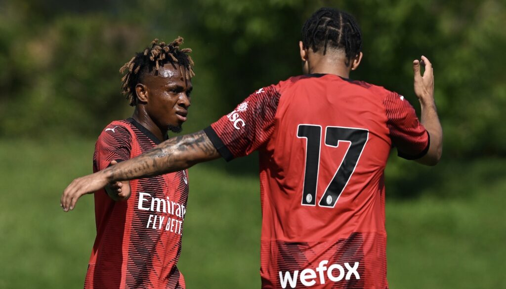 Chukwueze Okafor AC Milan amichevole Milan-Novara 4-2 precampionato 2023-2024