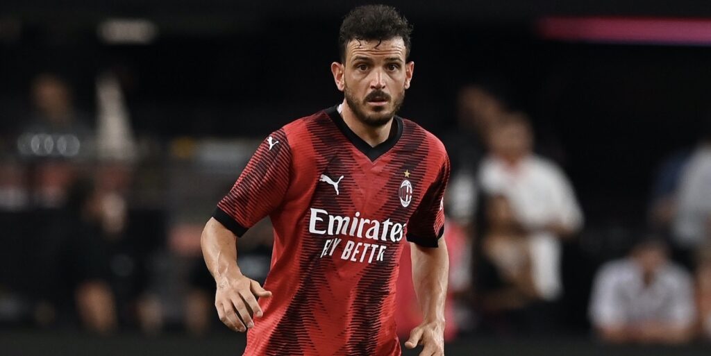 Alessandro Florenzi AC Milan amichevole Milan-Barcellona 0-1 precampionato 2023-2024