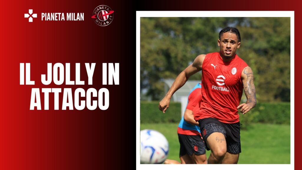 Noah Okafor AC Milan allenamento Milanello