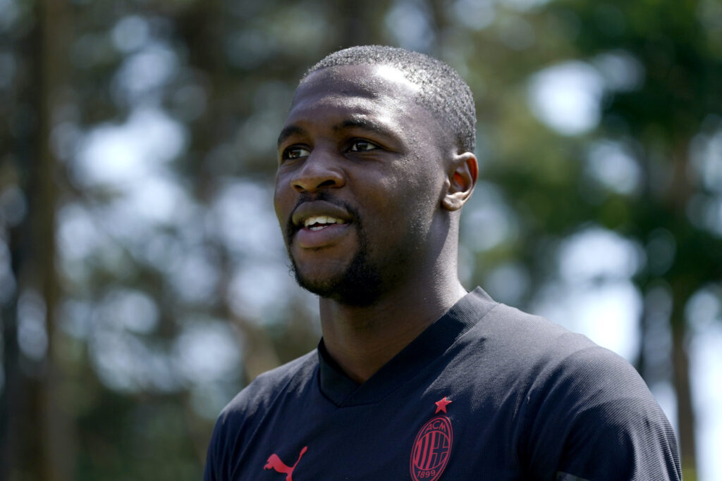 Fodé Ballo-Touré AC Milan allenamento Milanello