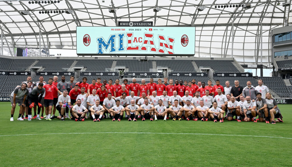 AC Milan pre-season Tour USA 2023 Los Angeles