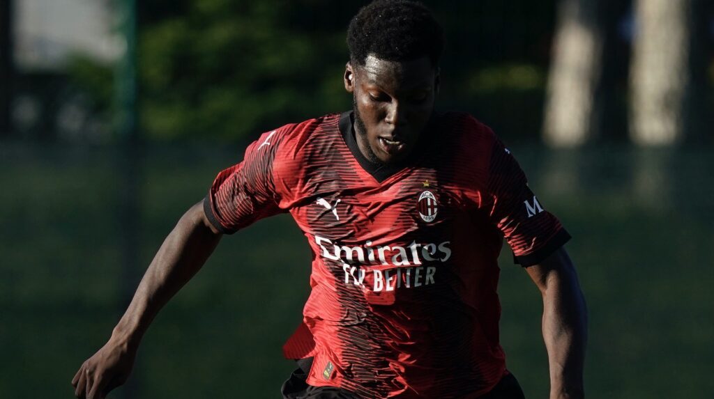 Yunus Musah AC Milan amichevole Milan-Trento 0-1 precampionato 2023-2024