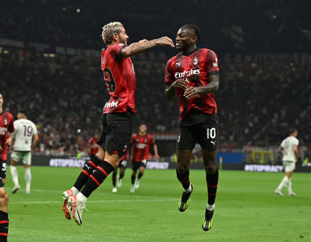 Serie A Leao Theo Hernandez 2023-24 Giocatori AC Milan News