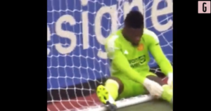 Onana che brutto errore! Prende gol da centrocampo | VIDEO (screen gazzetta.it)