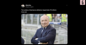 L'Atalanta beffa l'Inter per Scamacca: la reazione dei social | VIDEO (screen Gazzetta.it)