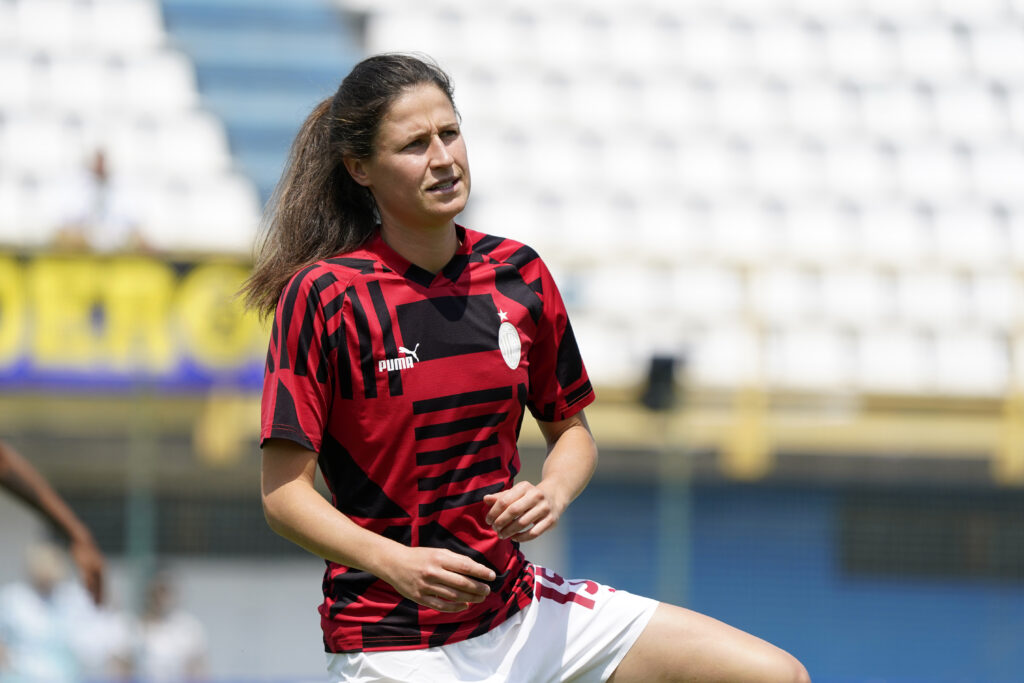 Noemie Carage, ex difensore del Milan Femminile (getty images)