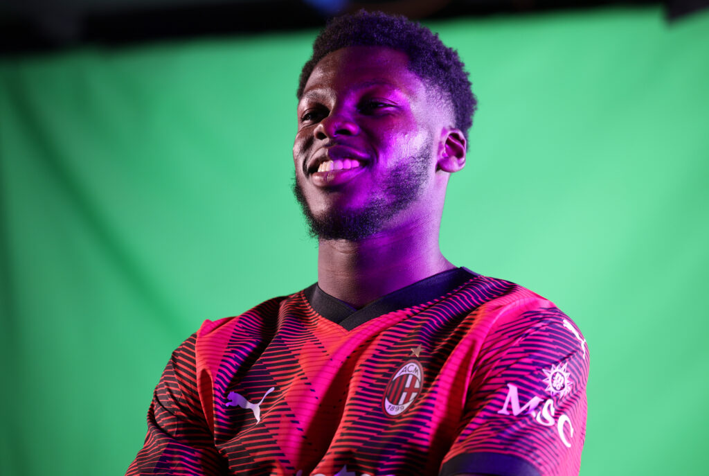 Yunus Musah, centrocampista del Milan (getty images)