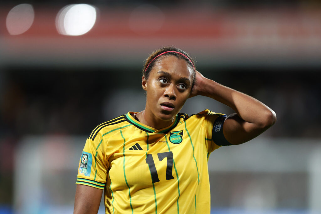 Allyson Swaby, obiettivo di calciomercato del MIlan Femminile (getty images)